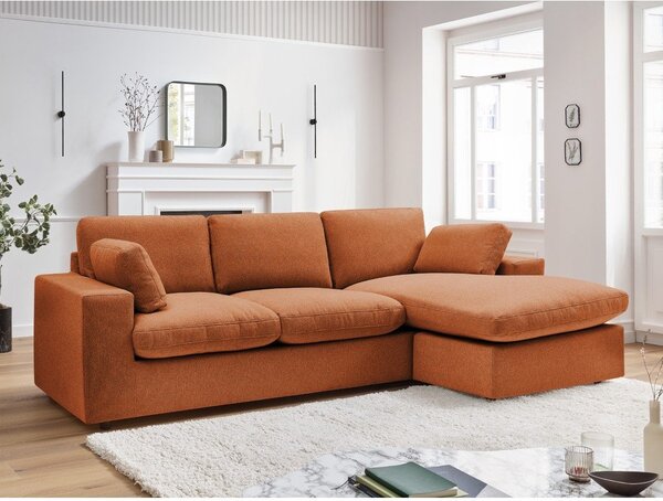 Оранжев ъглов диван Belair – Bobochic Paris