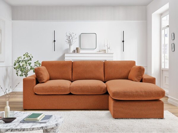 Оранжев ъглов диван Belair – Bobochic Paris