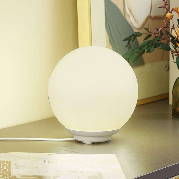 Lindby - Cosmia LED Smart Настолна Лампа Dim. Бялo Lindby