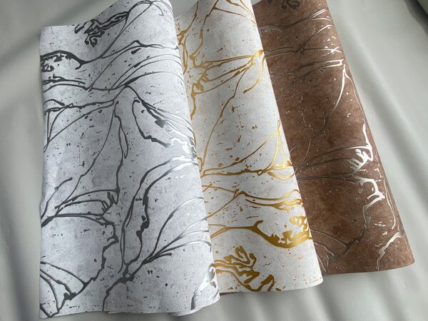 Тапет винил Амира мрамор бежов