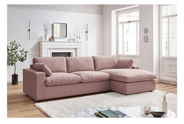 Розов ъглов диван Belair – Bobochic Paris