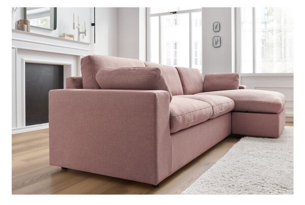 Розов ъглов диван Belair – Bobochic Paris