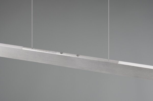 Светлосиво LED осветително тяло за окачване Helios - Trio