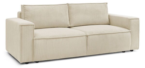 Бежов диван от велур 245 cm Nihad - Bobochic Paris