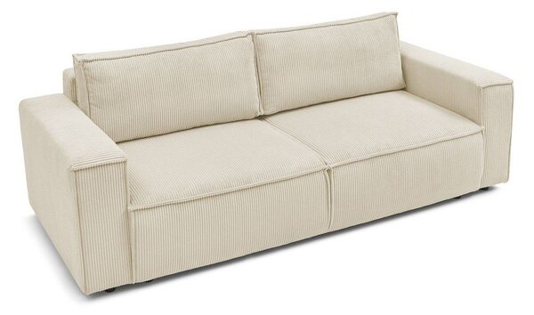 Бежов диван от велур 245 cm Nihad - Bobochic Paris