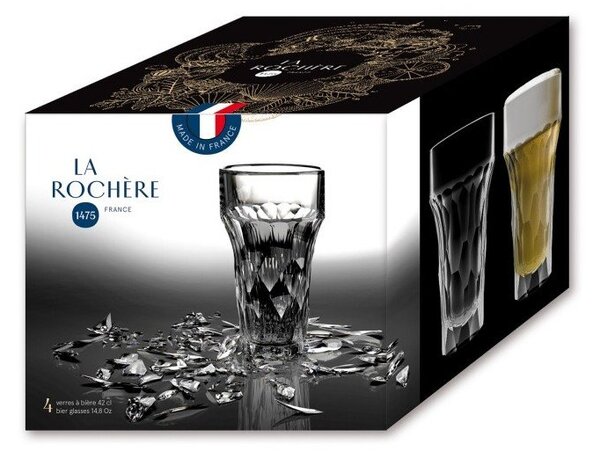 Стъклена чаша за бира 430 ml Silex – La Rochére
