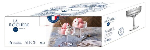 Стъклена купичка за сладолед 370 ml – La Rochére
