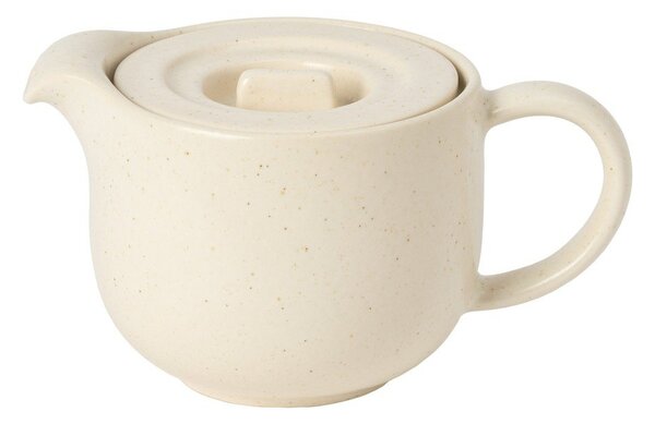 Кремав глинен чайник с цедка 500 ml Pacifica – Casafina