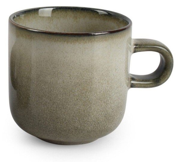 Зелена/сива глинена чаша 240 ml Meridian – Salt&Pepper