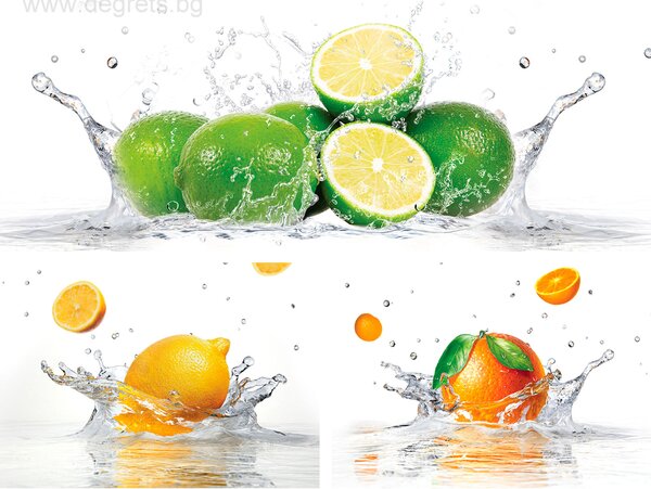 Картина Канава Цитрус Сет 3 части