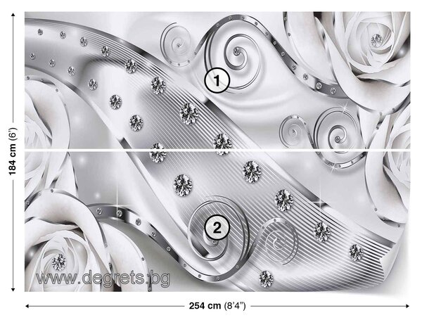 Фототапет Абстракция модерно изкуство 3D L