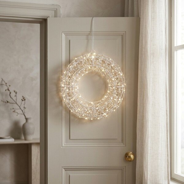 Осветен венец ø 28 cm Ellary – Bizzotto