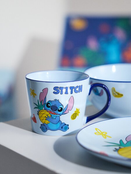Sinsay - Керамична чаша Lilo & Stitch - многоцветен