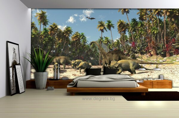 Фототапет Динозаври 3D