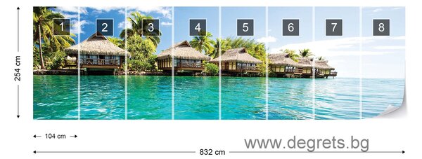 Фототапет Кариби 4XL