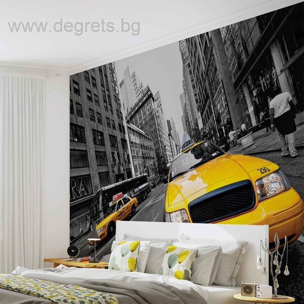 Фототапет Такси в Ню Йорк 1