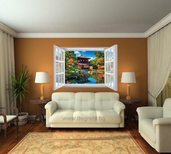 Фототапет флис Тайланд 3D прозорец