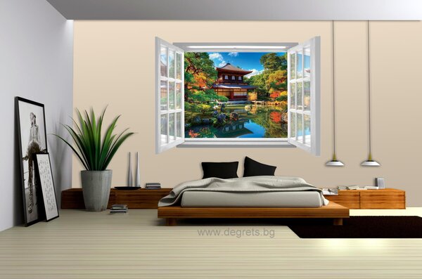 Фототапет флис Тайланд 3D прозорец