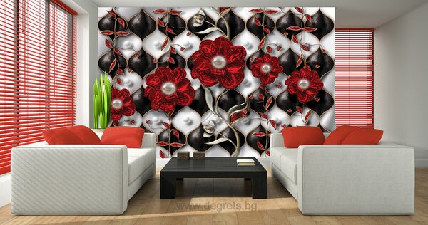 Фототапет Цветен диамант 1 3D XL