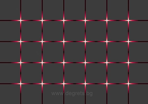Фототапет Червени светлини 3D