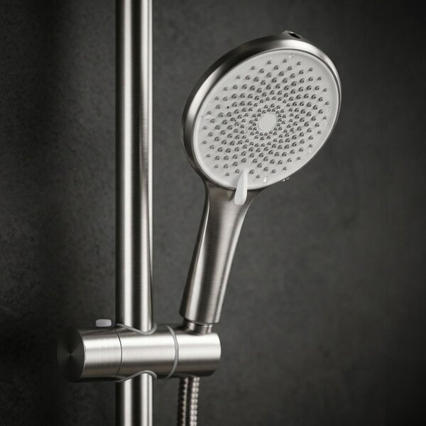 Комплект за душ Rea Rivo Brush Nickel