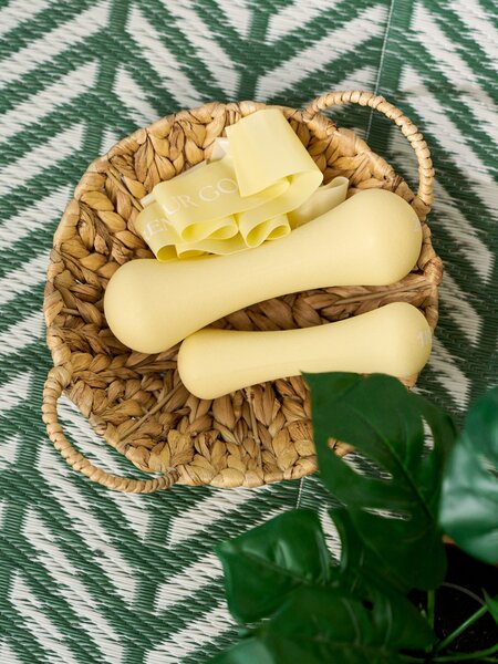 Sinsay - Ciotola decorativa intrecciata con manici - бежово
