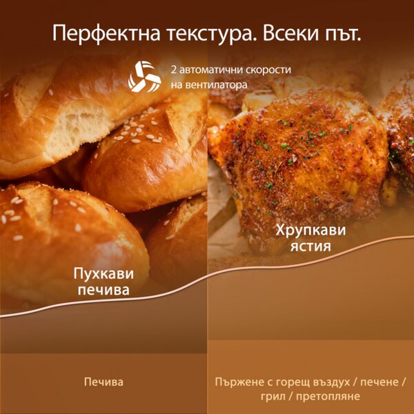 Фритюрник с горещ въздух Cosori Turbo Tower Compact CAF-DC861, 2630W, 2x4.3 л, 40-230°C, 5 програми, Керамично покритие, Синхронизация, Черен/розово злато