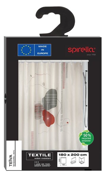 Завеса за душ 180x200 cm Teiva – Spirella