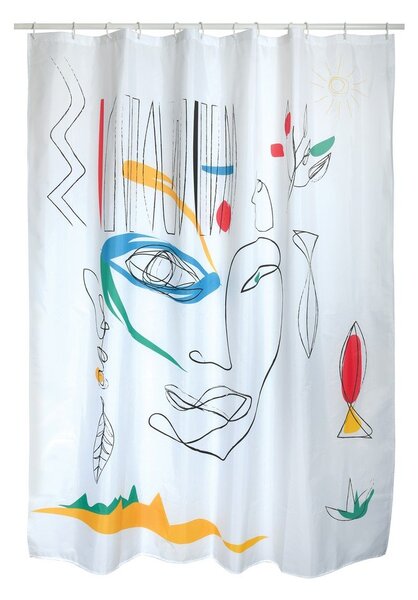 Завеса за душ 180x200 cm Faces – Spirella
