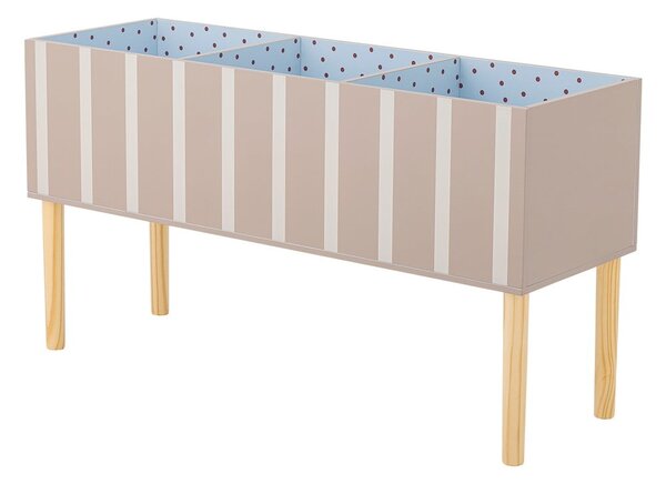 Бежова детска библиотека 90x50x30 cm Salam – Bloomingville Mini