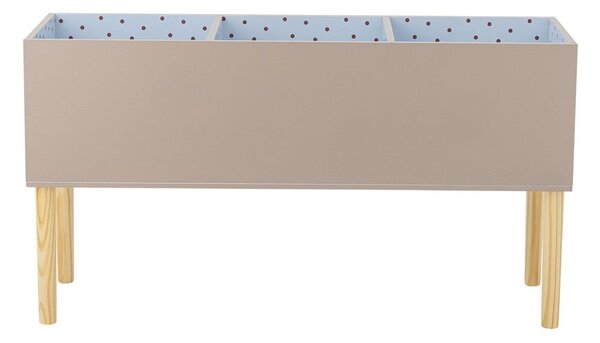 Бежова детска библиотека 90x50x30 cm Salam – Bloomingville Mini