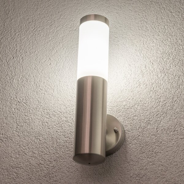 BRILAGI - LED външна стенна лампа ELIA 1xE27/7W/230V 4000K IP44 хром