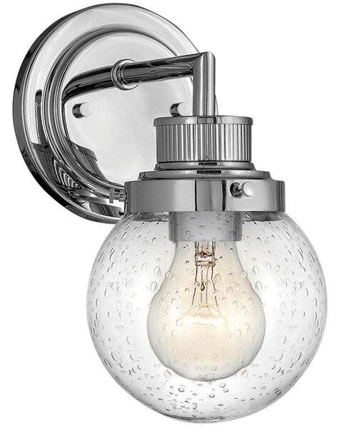 Quintiesse QN-POPPY1-PC-BATH- стенен осветител за баня POPPY 1xE27/60W/230V IP44 лъскав хром