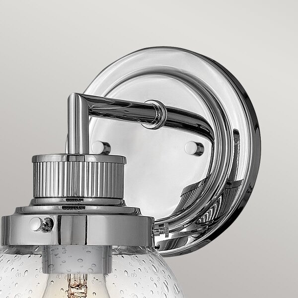 Quintiesse QN-POPPY1-PC-BATH- стенен осветител за баня POPPY 1xE27/60W/230V IP44 лъскав хром