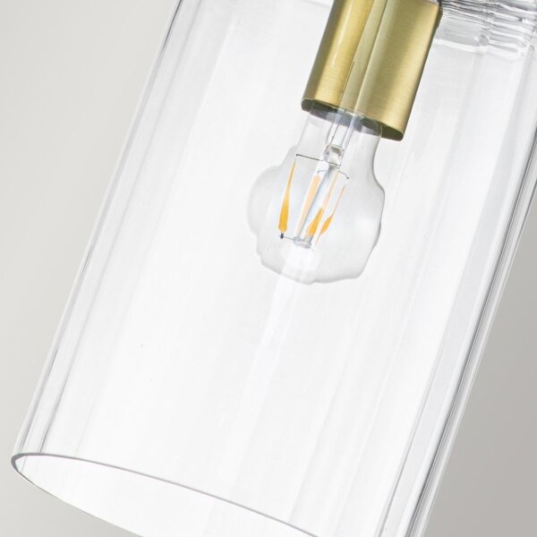 Quintiesse QN-KIMROSE-MP-BNB - Пендел на штанга KIMROSE 1xE27/60W/230V златен