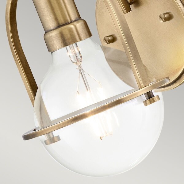Quintiesse QN-SOMERSET1-C-HB - Настенна лампа SOMERSET 1xE27/60W/230V златна