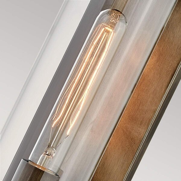 Quintiesse QN-PEARSON-M-BU - Външна стенна лампа PEARSON M 1xE27/60W/230V IP44 бронзов