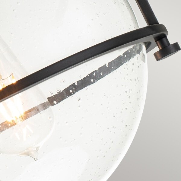 Quintiesse QN-SOMERSET-F-C-BK - Плафон SOMERSET 1xE27/60W/230V черен