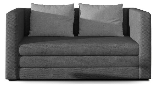 Сив шенилов разтегателен диван 132 cm Neva – ELTAP