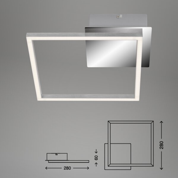 Briloner 3105-018 - LED Димируема лампа FRAMES LED/9,7W/230V