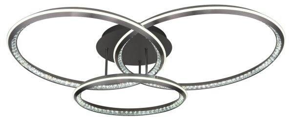 Globo 67329-72 - LED димируемо таванно осветително тяло ALAINA 72W/230V 2700-6000K 50x75 см+ДУ