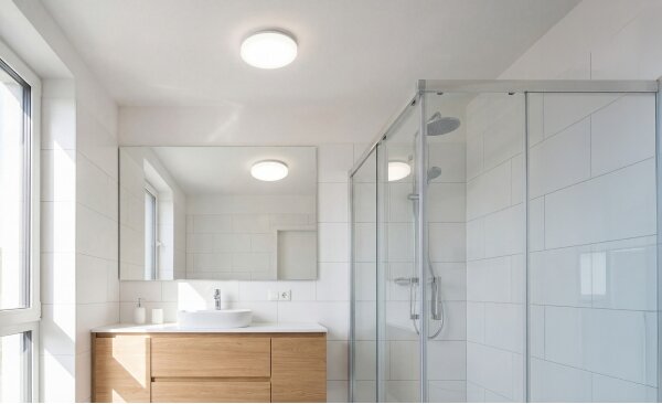 Kanlux 26988 - LED плафон VARSO с сензор, 22/30 W, 230 V, 3000/4000/6500 K, Ø 33 см, IP54