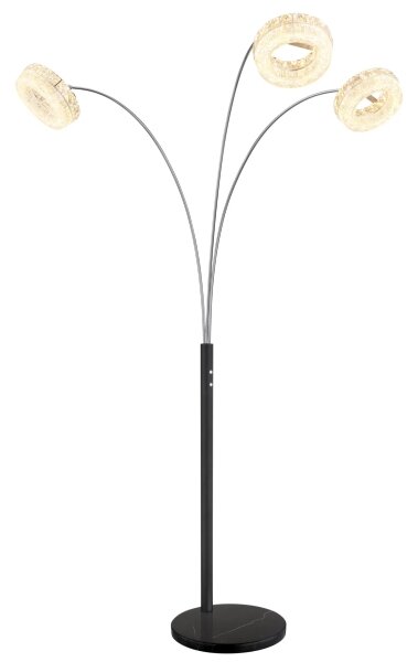 Globo 67387S1 - LED димируема подова лампа LAUREL 35W/230V 3000/4000/6000K