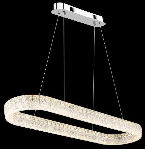 Globo 67387-40 - LED димируем полилей на кабел LAUREL 40W/230V прозрачен+ДУ