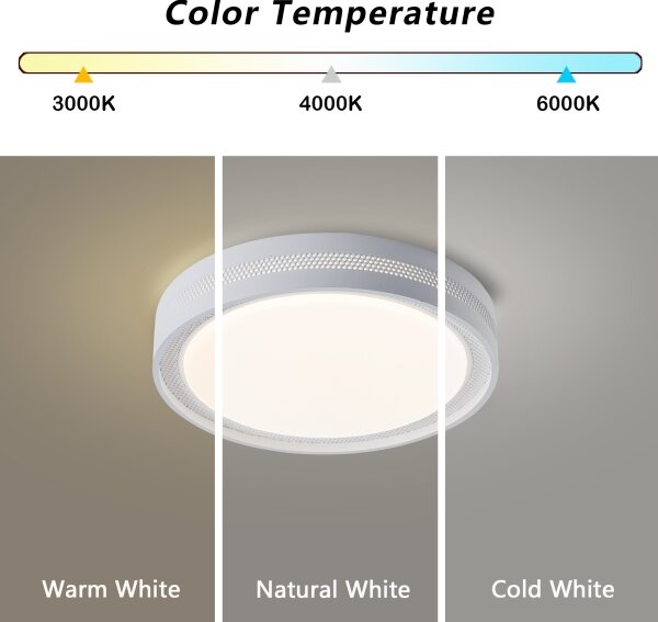 Brilagi - димируемо таванно LED осветително тяло KREON LED/54W/230V 3000-6000K бяло Ø 38 см + ДУ