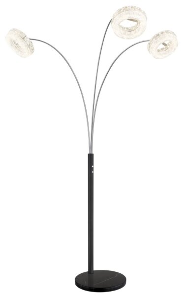 Globo 67387S1 - LED димируема подова лампа LAUREL 35W/230V 3000/4000/6000K