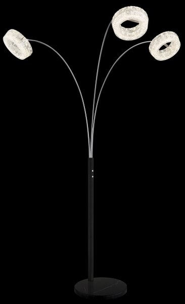 Globo 67387S1 - LED димируема подова лампа LAUREL 35W/230V 3000/4000/6000K