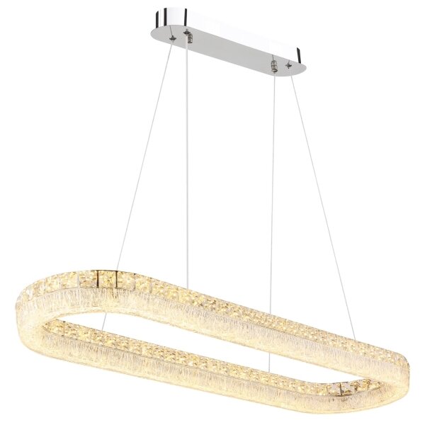 Globo 67387-40 - LED димируем полилей на кабел LAUREL 40W/230V прозрачен+ДУ