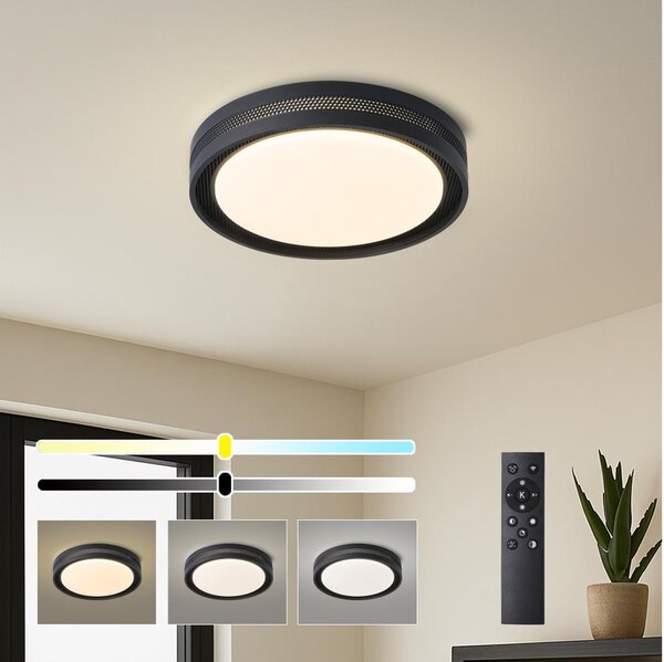 Brilagi - димируем LED плафон KREON LED/54W/230V 3000-6000K бял Ø 38 см +ДУ