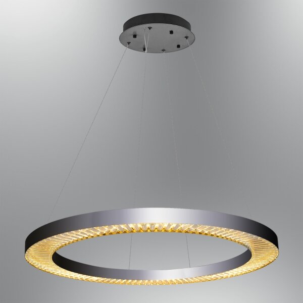 LED полилей на кабел JESI LED/90W/230V 3000K pr. 100 cm сребрист